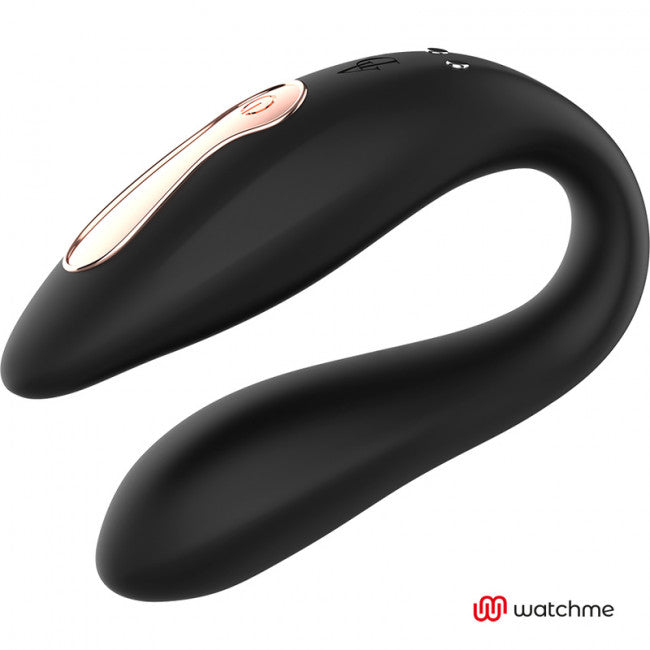 Anne's Desire Dual Pleasure Watchme Wireless Technology Black-Gold