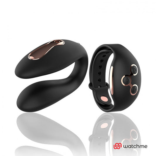 Anne's Desire Dual Pleasure Watchme Wireless Technology Black-Gold