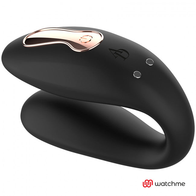 Anne's Desire Dual Pleasure Watchme Wireless Technology Black-Gold