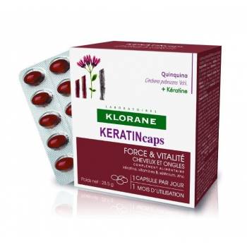 KLORANE Keratincaps The strength and vitality of 30 capsules