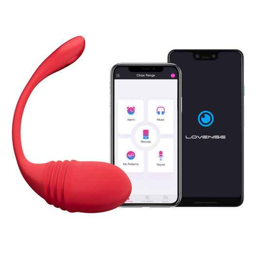 Lovense Vulse App-Controlled Thrusting Egg Vibrator