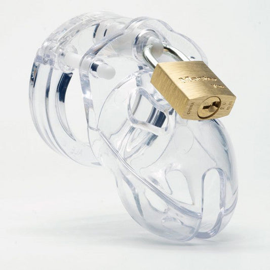 CB-X Mr Stubb Male Chastity Device Clear
