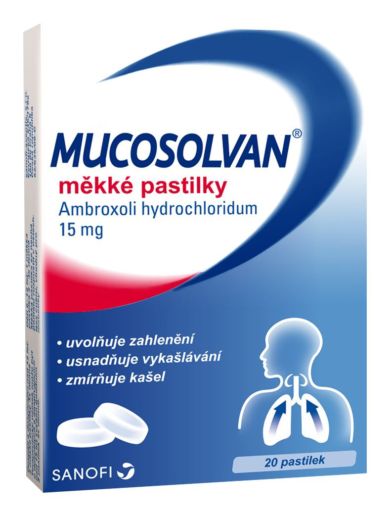 Mucosolvan 15 mg 20 lozenges