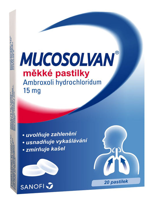 Mucosolvan 15 mg 20 lozenges