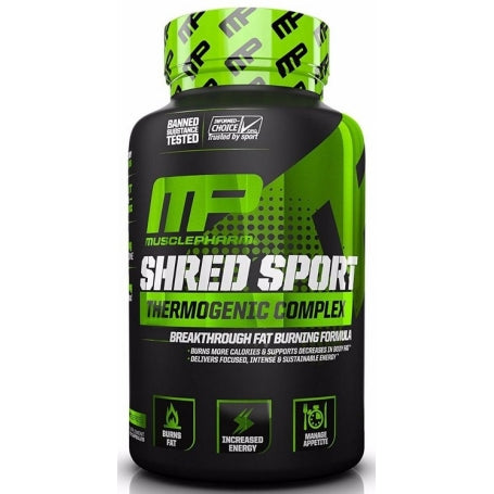 MUSCLEPHARM SHRED SPORT 60 CAPSULES