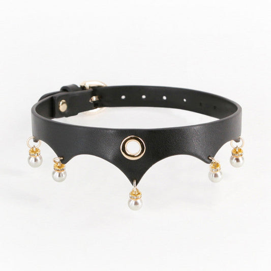 NS Novelties Fetish & Fashion Jezebel Collar Black