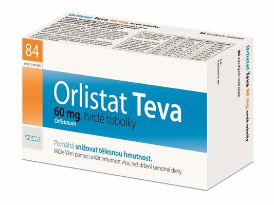 Orlistat Teva 60 mg 84 capsules weight loss