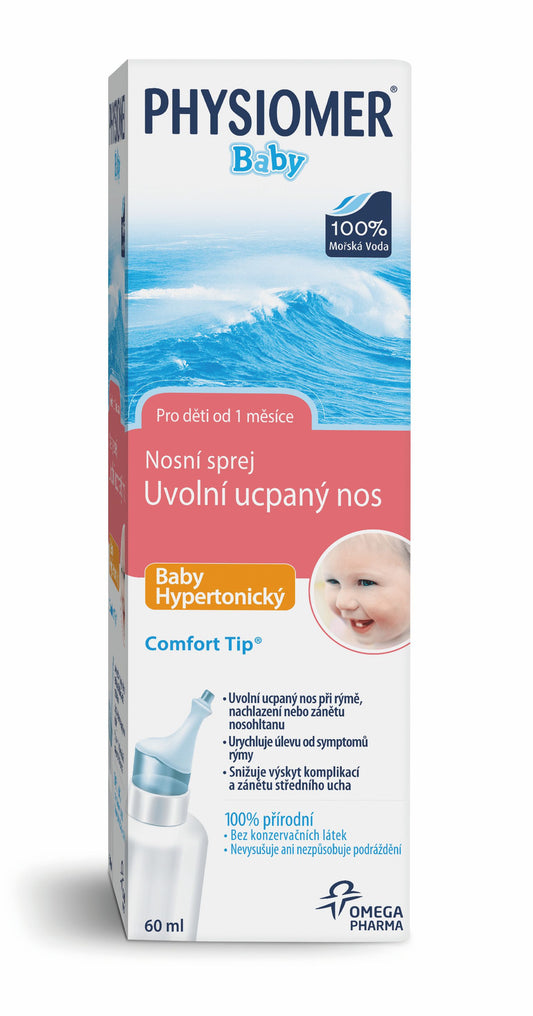 Physiomer Baby Hypertonic Nasal Spray 60 ml