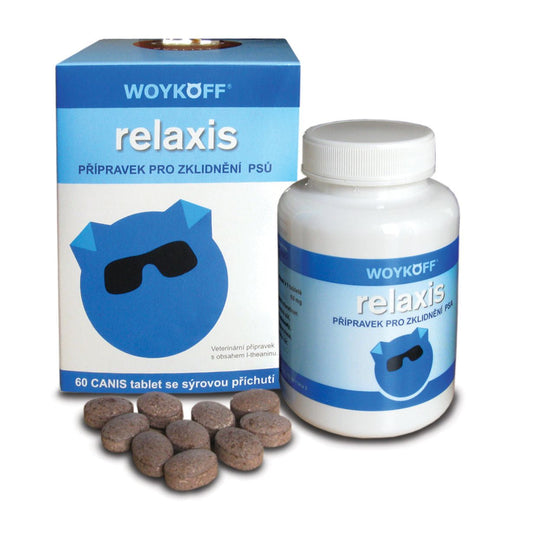 Woykoff Relaxis cheese flavor 60 tablets Calming for Dogs