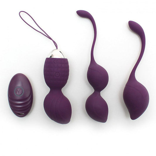 Rimba Rimini Kegel Ball Training Set Purple