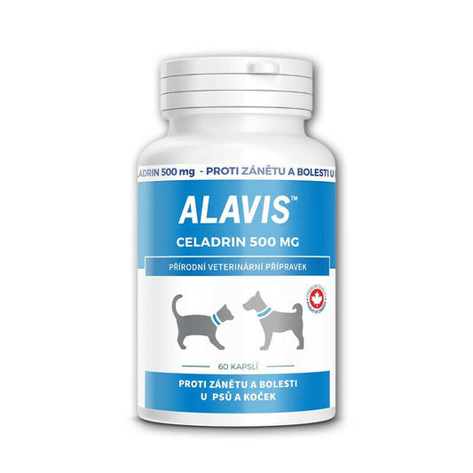 Alavis Celadrin 500 mg Dog & Cat Movement system Care 60 capsule Vitamins