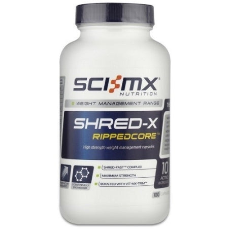 SCI-MX SHRED-X RIPPEDCORE 150 CAPSULES