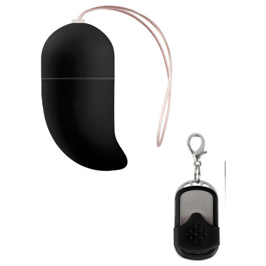 Shots Toys Vibrating G-spot Egg Medium Black