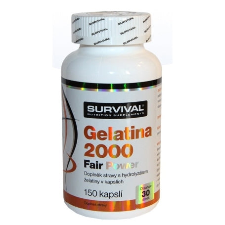 SURVIVAL GELATINA 2000 FAIR POWER 150 CAPSULES