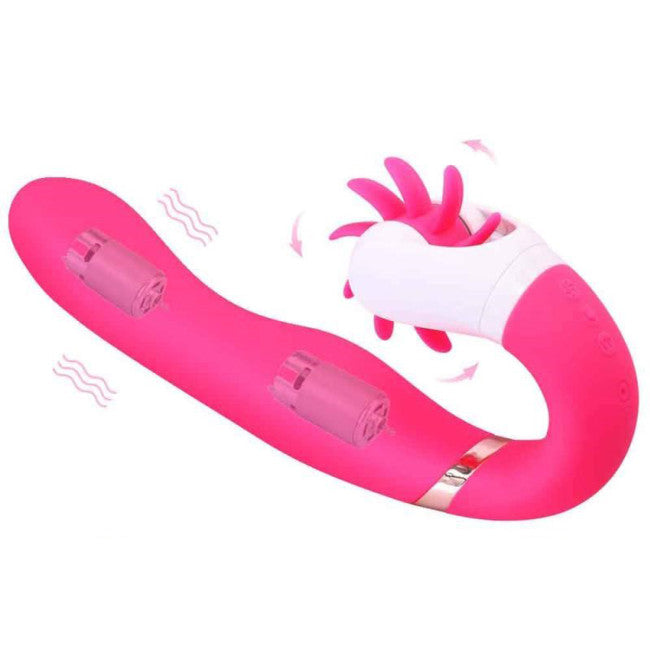 Teazers Dave Vibrator Pink