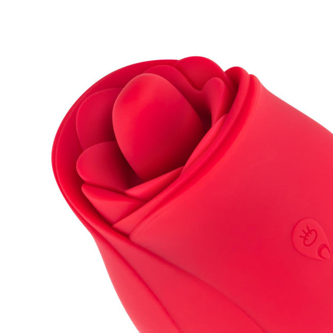 Teazers Rose Vibrator & Clitoris Stimulator Red