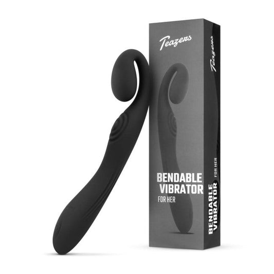 Teazers Bendable Vibrator Black