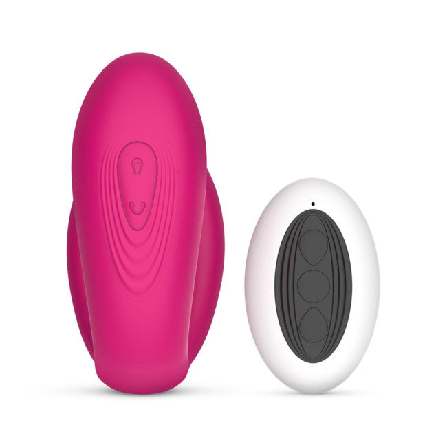Teazers Couple Vibrator with Remote Pink