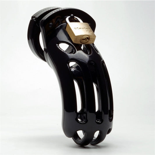 CB-X The Curve Male Chastity Device Black