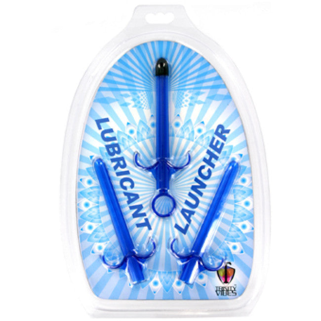Trinity Vibes Lubricant Launcher Set of 3 Blue