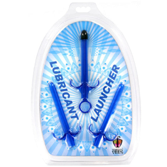 Trinity Vibes Lubricant Launcher Set of 3 Blue