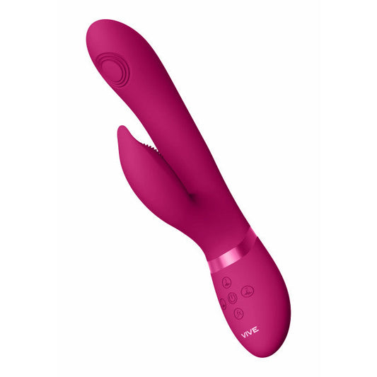 VIVE Aimi Pulse Wave & Vibrating G-Spot Rabbit Pink