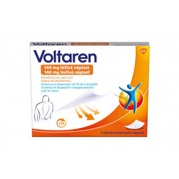 Voltaren 140 mg medicated patch 5 pcs