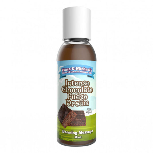 Vince & Michaels Flavored Massage Oil Intense Chocolate Fudge Dream 50ml