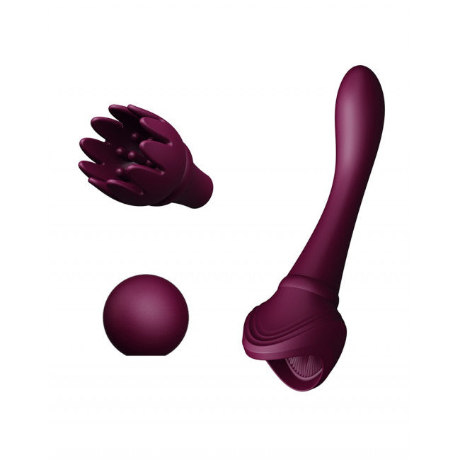 Zalo Bess Vibrator Velvet Purple